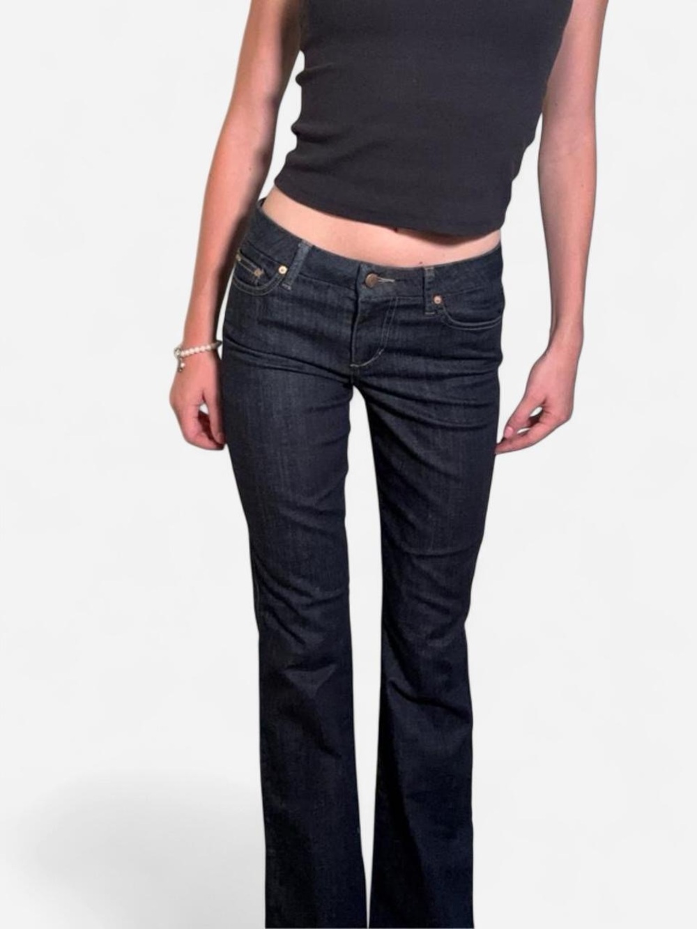 Joe's Jeans Black Flare Denim